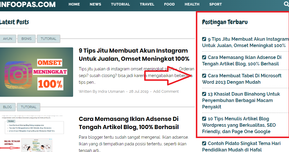 3 Cara Membuat Recent Post Keren di Blog Terbaru 2019 Work 100 ... 3 Cara Membuat Recent Post Keren di Blog Terbaru 2019 Work 100 ...