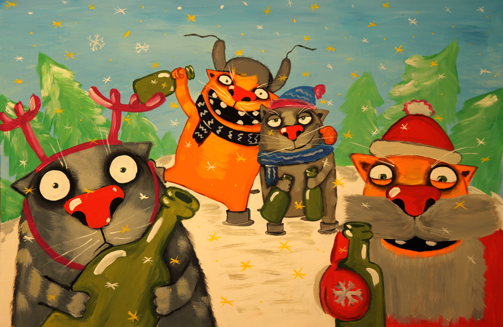 Вася ложкин картины с днем рождения