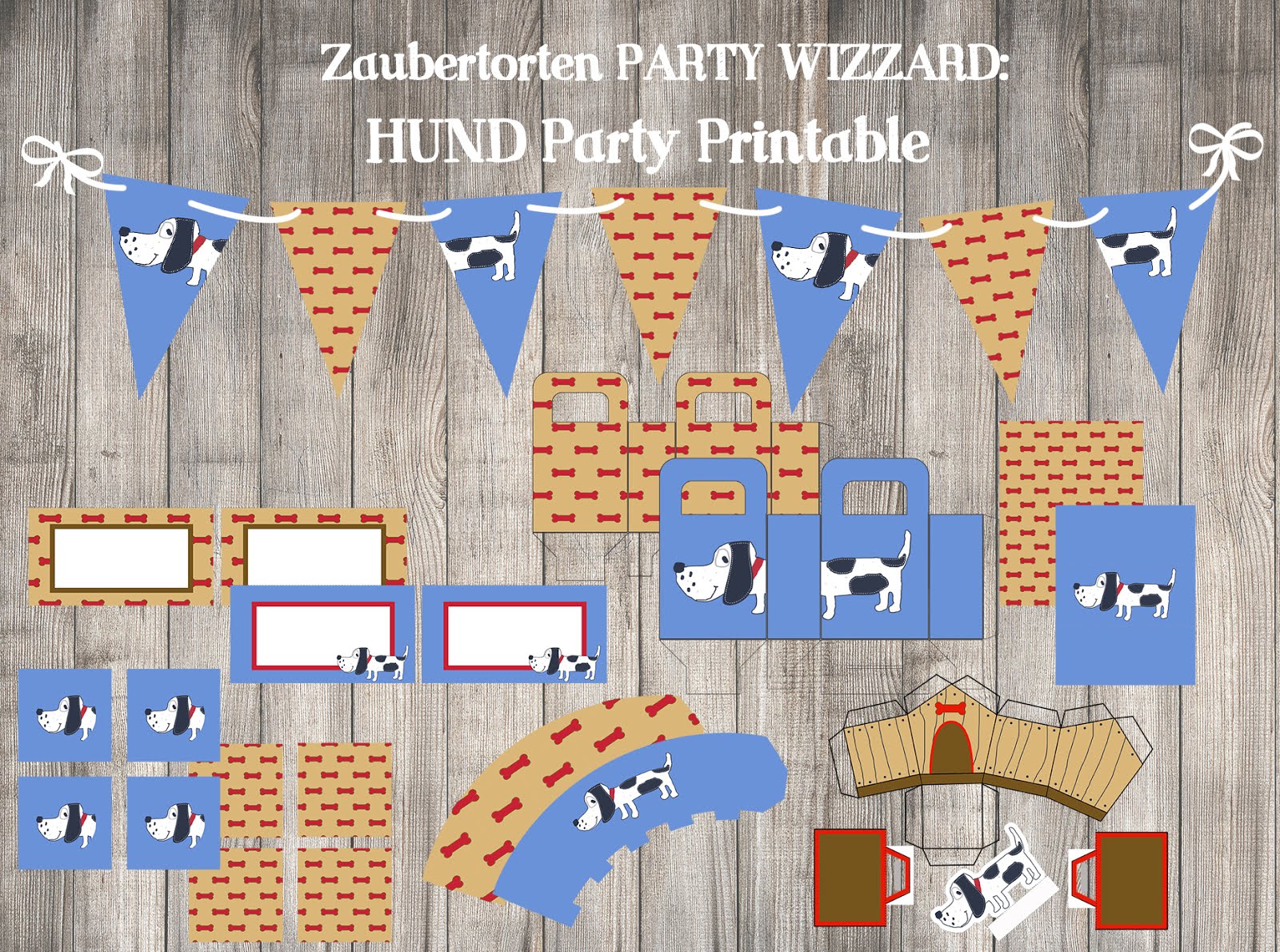 Hund Party Printable
