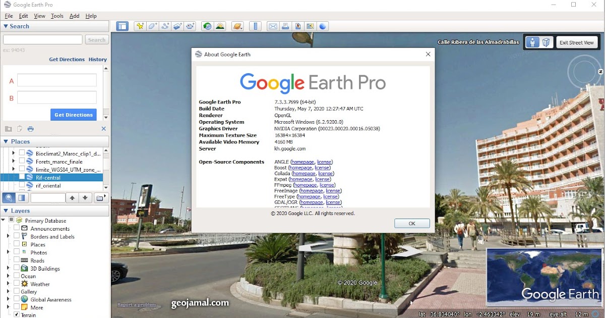 how to update google earth pro