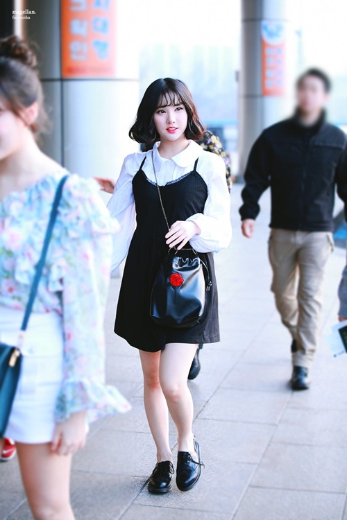 Gfriend Eunha Airport Fashion - Official Korean Fashion