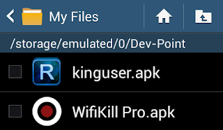 Wifikill و kinguser