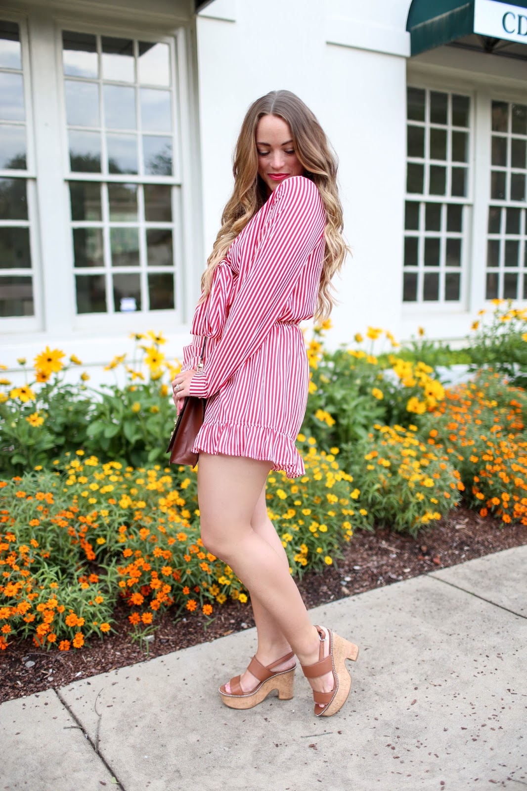 July Fourth Outfit: Stripe Romper