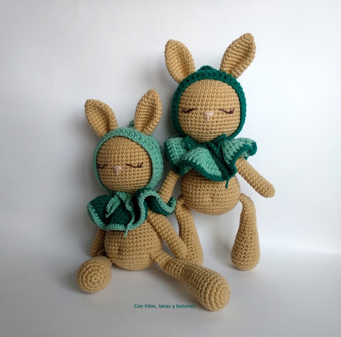 Con hilos, lanas y botones: Peaches amigurumi