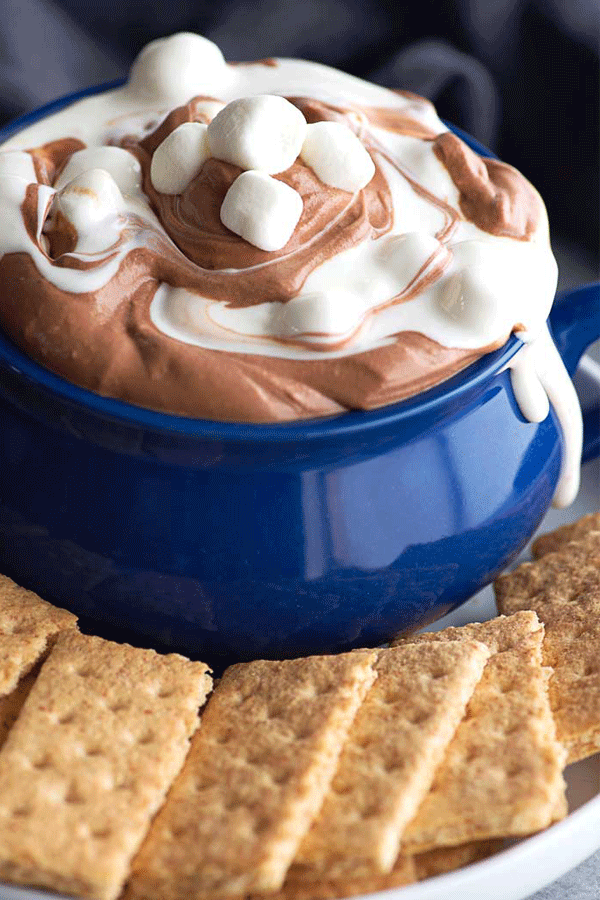 FLUFFY S’MORES DIP - View This Healthy Recipes