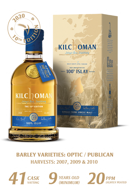 News: Kilchoman 100% Islay 1Oth edition (2020)