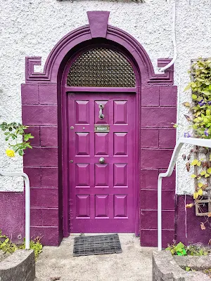 Things to do near Athlone: Purple door in Glasson