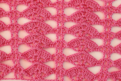 3 - Crochet Imagen Puntada de abanicos especial para el verano por Majovel Crochet