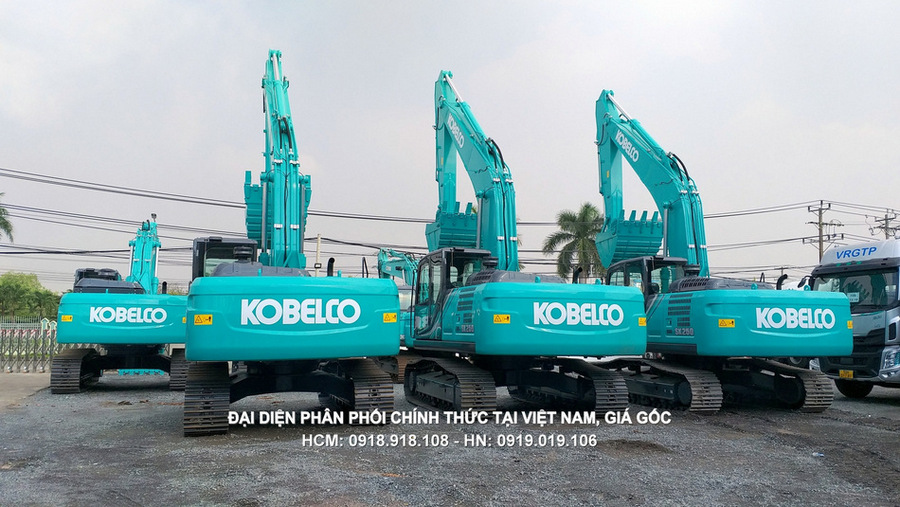 Máy Xúc đào Kobelco, Sản phẩm