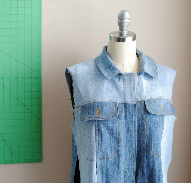 Named Clothing Maisa Denim Jacket from Upcycled Jeans