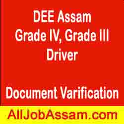DEE Assam Document Verification