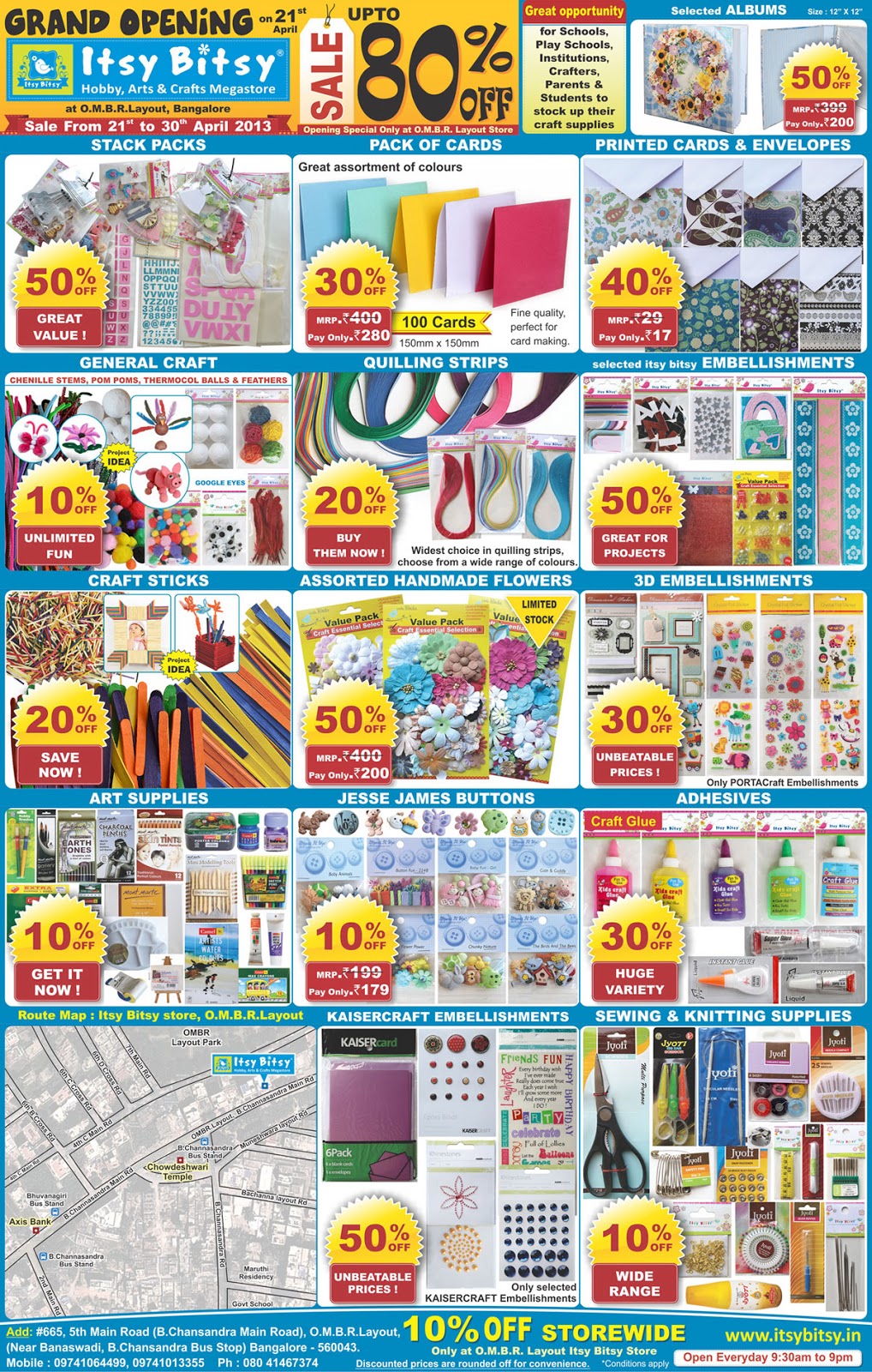 Itsy Bitsy The Blog place A Brand New Itsy Bitsy Store in Bangalore