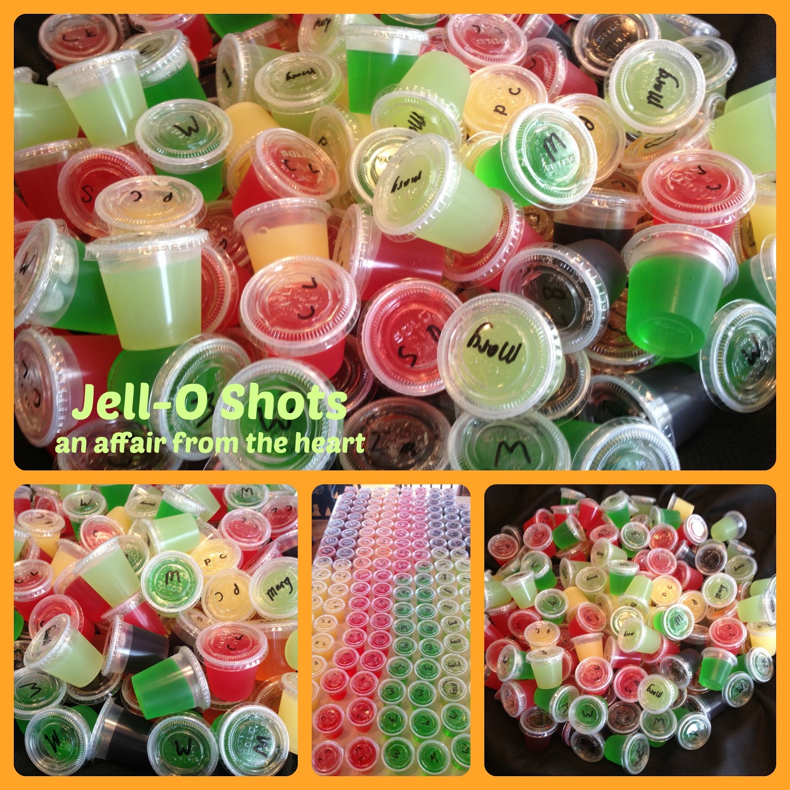 african desserts Jello Shots 8 Different Flavors!!