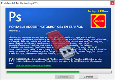 logo - Adobe Photoshop CS3 Portable v10 + 4 filtros (español) - Descargas en general