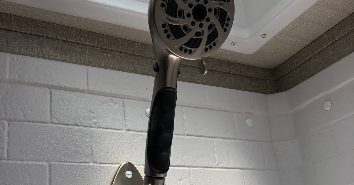 RV Upgrade Install a New Shower Head — The Southern Glamper