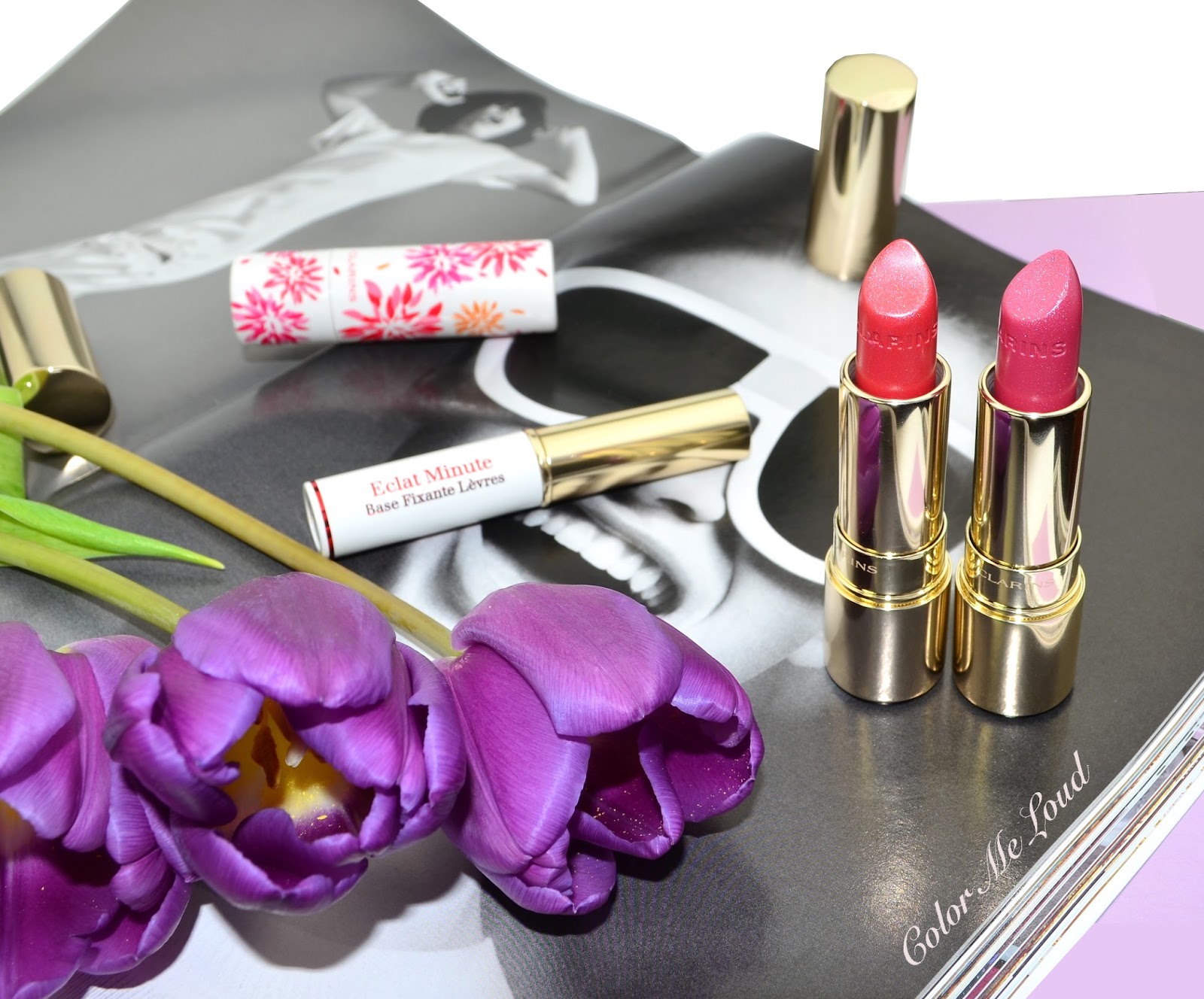 Clarins Joli Rouge Brilliant 07 Raspberry, 03 Guava, Joli Baume Lip