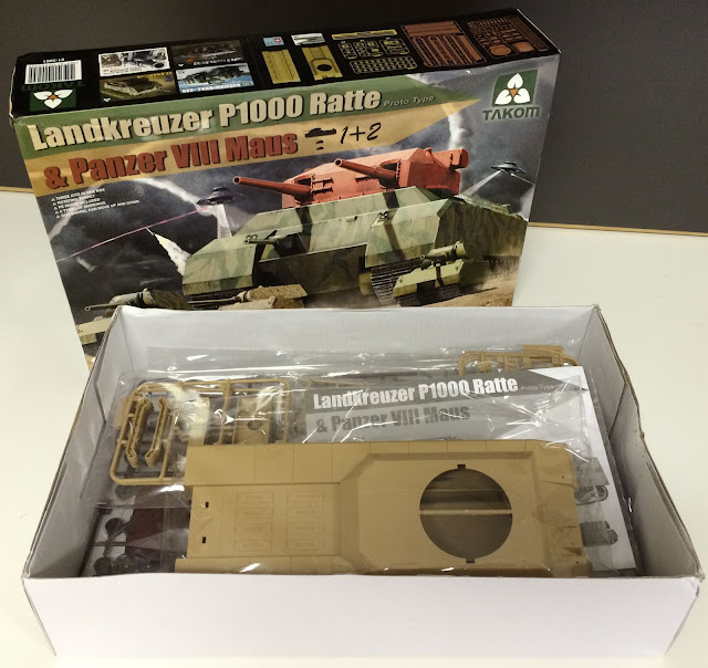 The Modelling News Build Review 1 144 Takom S P1000 Landkreuzer Ratte Maus From Little Things Big Things Grow