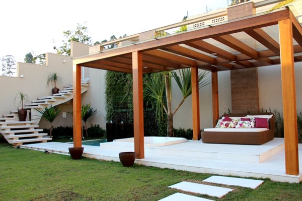 decorar pergolado