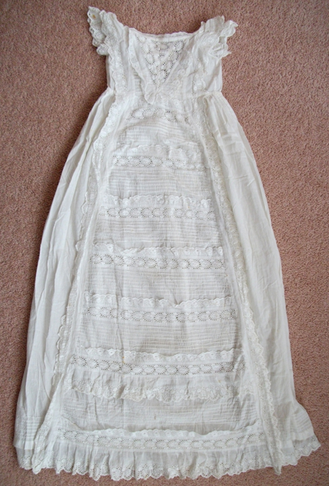 How To Clean Antique Cotton Christening Gown - Antique Poster