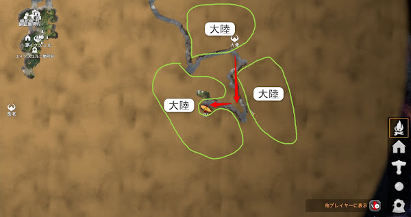 Valheim8 航路画像