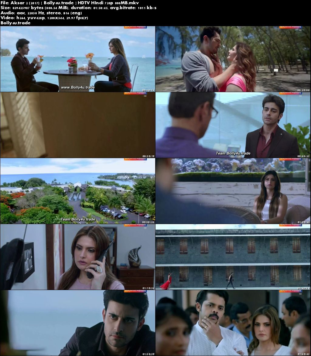 Aksar 2 2017 HDTV 350MB Full Movie Download 480p - All Movies