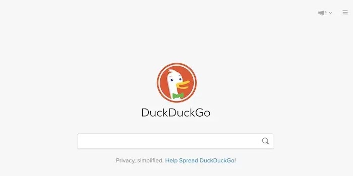 مقارنة بين محركات البحث : DuckDuckGo