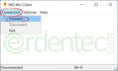 Connecting via Bluetooth