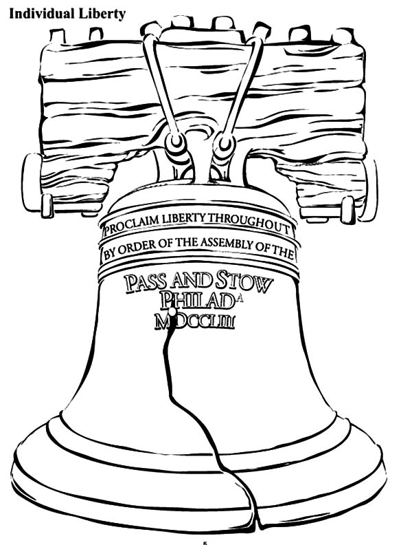 Liberty Bell Coloring Page Coloring Pages Liberty Bell Coloring Page Coloring Pages
