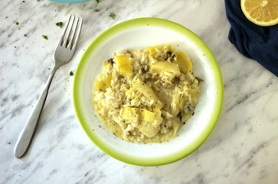 risotto con i porri