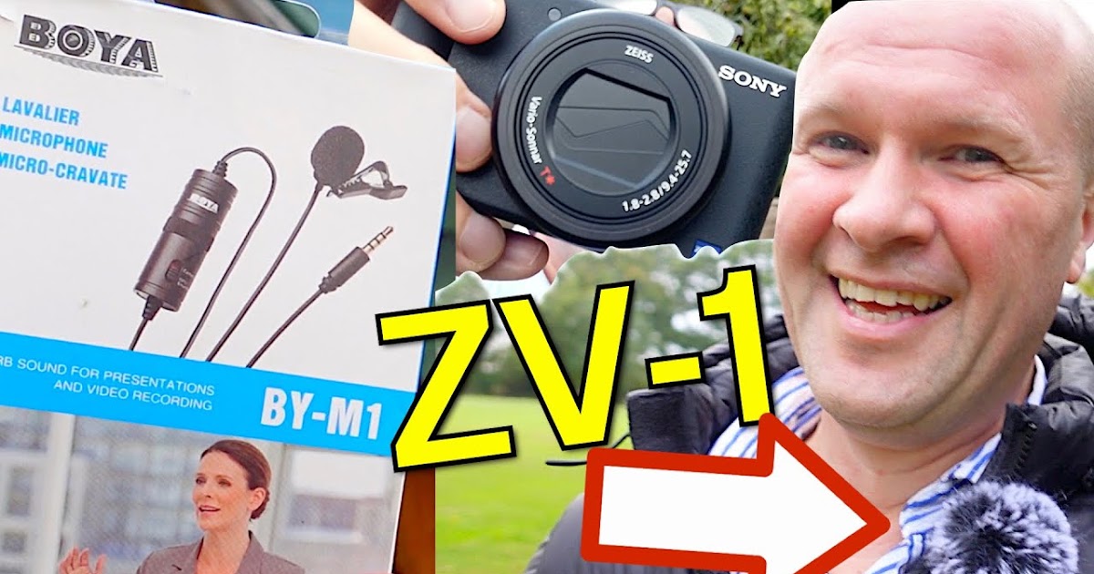 Neil Mossey BEST Sony ZV1 budget external mic AUDIO TEST & REVIEW Does