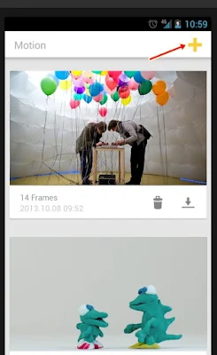 Buat Stop Motion Video di Android