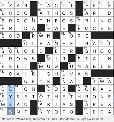 rex parker does the nyt crossword puzzle