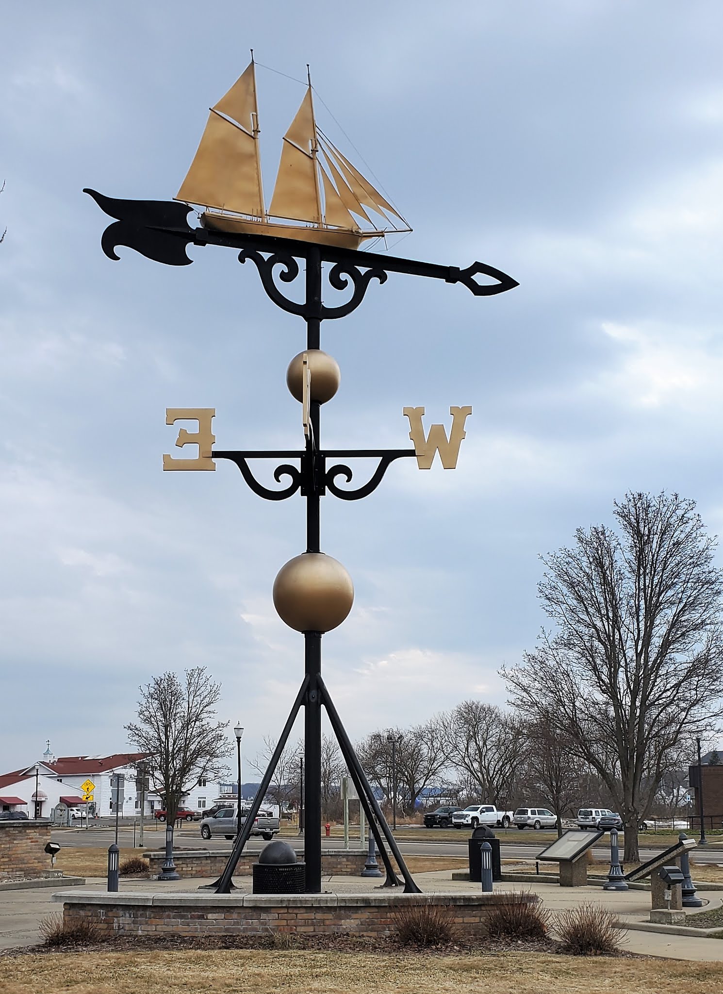 Miscellaneous Musings "World's Largest Weathervane" 4560 Dowling St