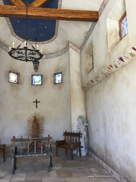 interior of abbey at Allegretto Vineyard Resort in Paso Robles, California