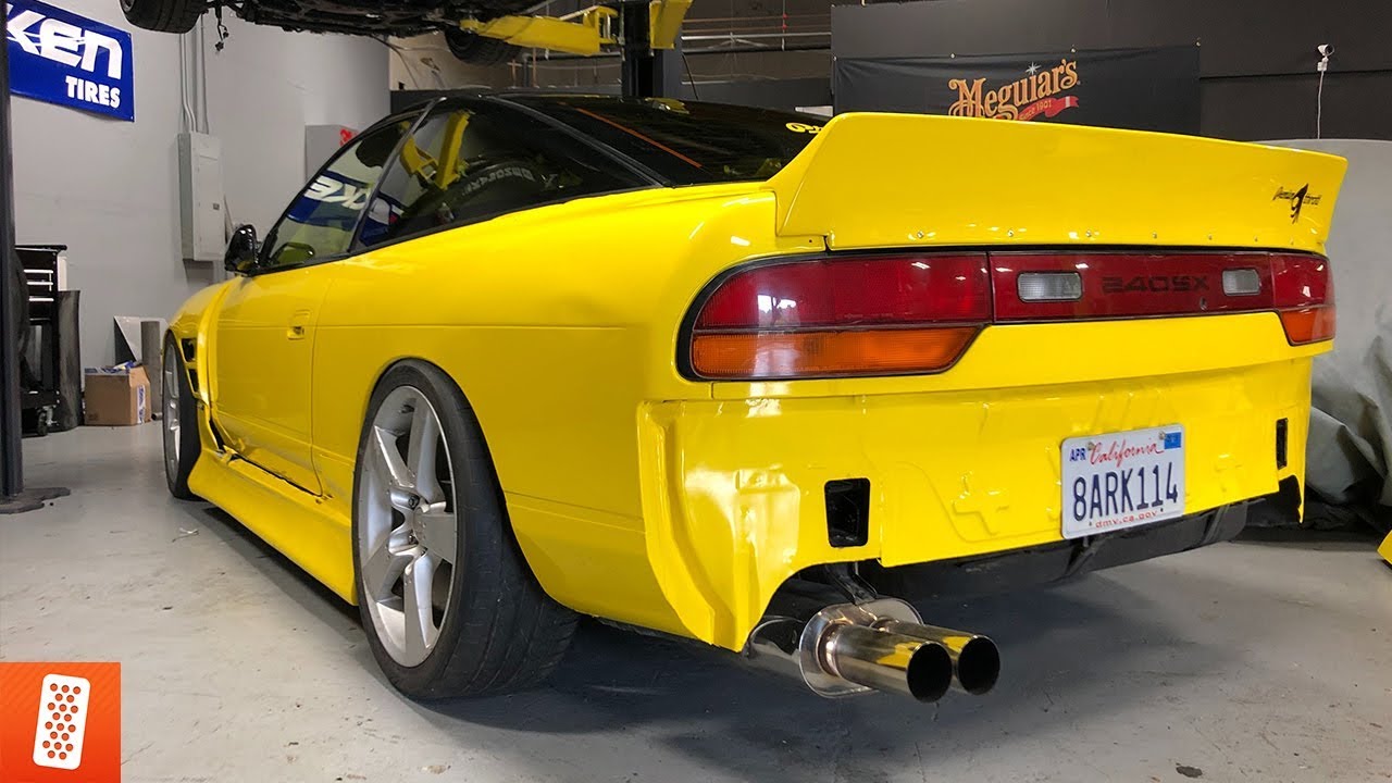WATCH: 1989 NISSAN 240SX FULL BUILD PLAN!!!!!