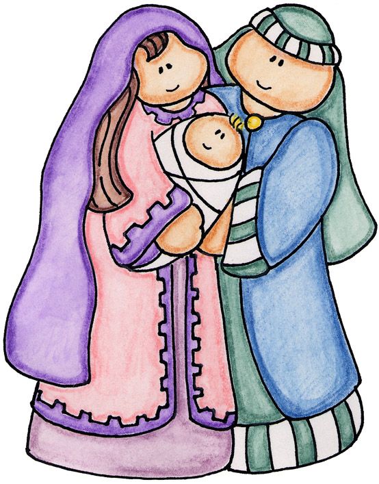 free clip art holy family of jesus mary and joseph - photo #5