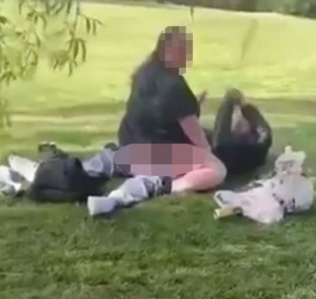 Couples caught having sex in front of Children (Video)