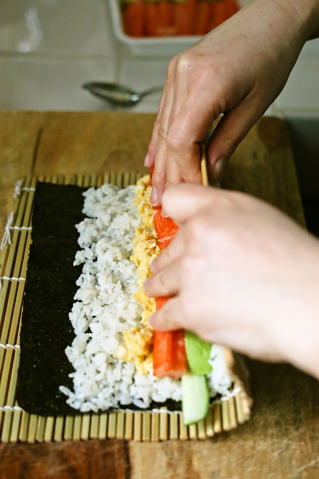 Perfectly imperfect : Here it is! Maki Roll Sushi recipe!