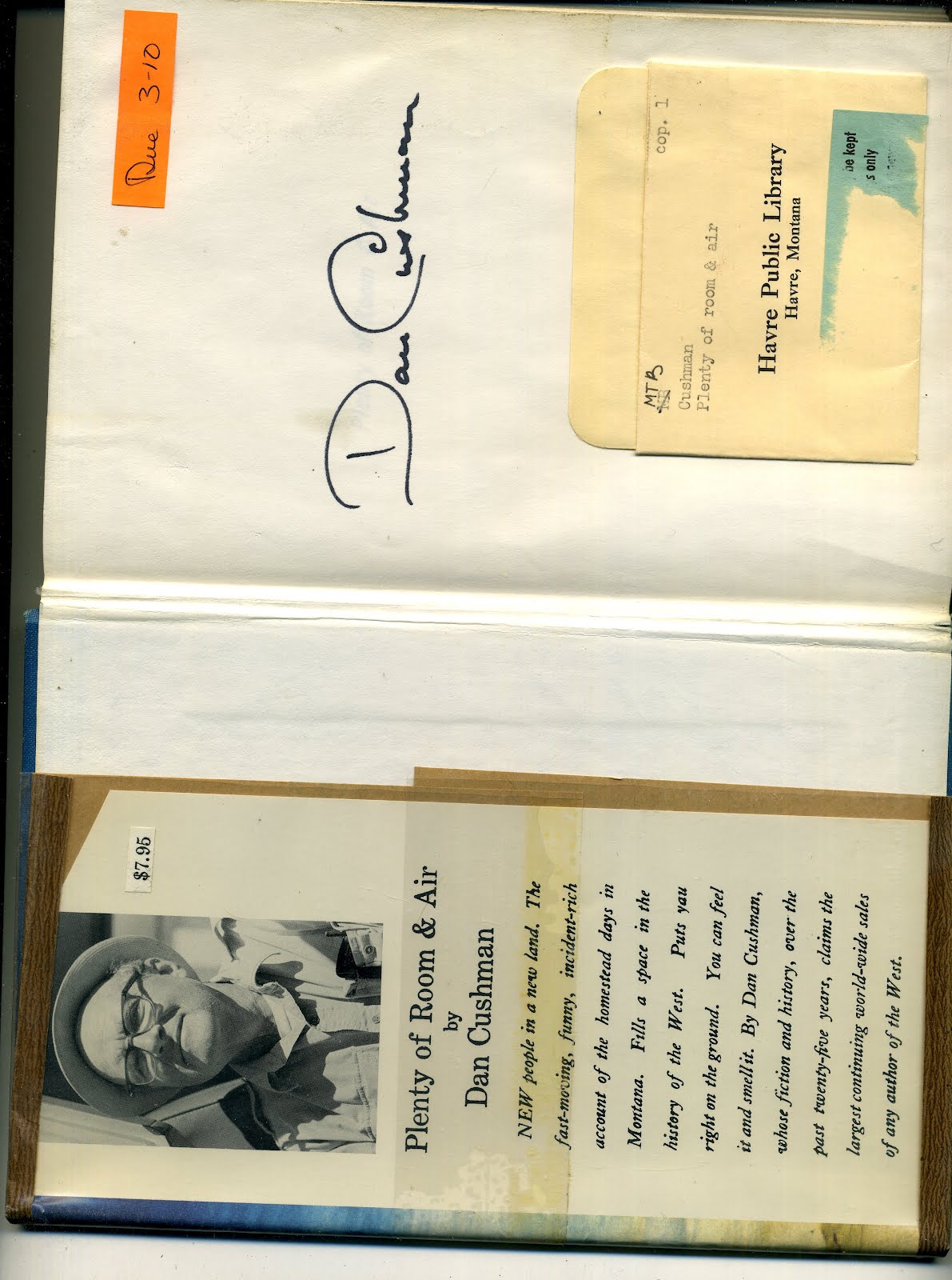 prairiemary DAN CUSHMAN'S MEMOIR "Plenty of Light and Air"