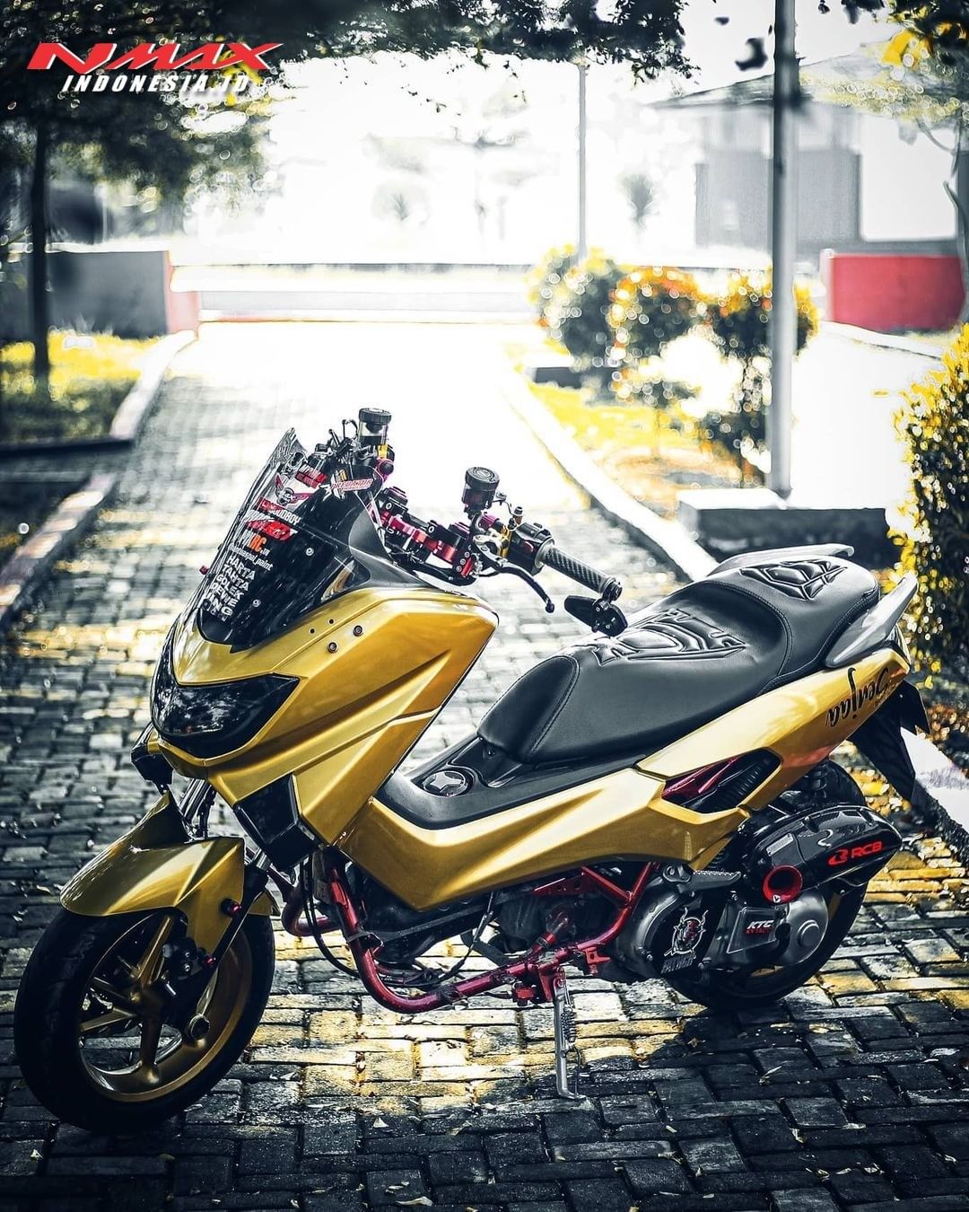 Modifikasi Nmax Warna Kuning Polos, Original, Doff, Metalik, Candy
