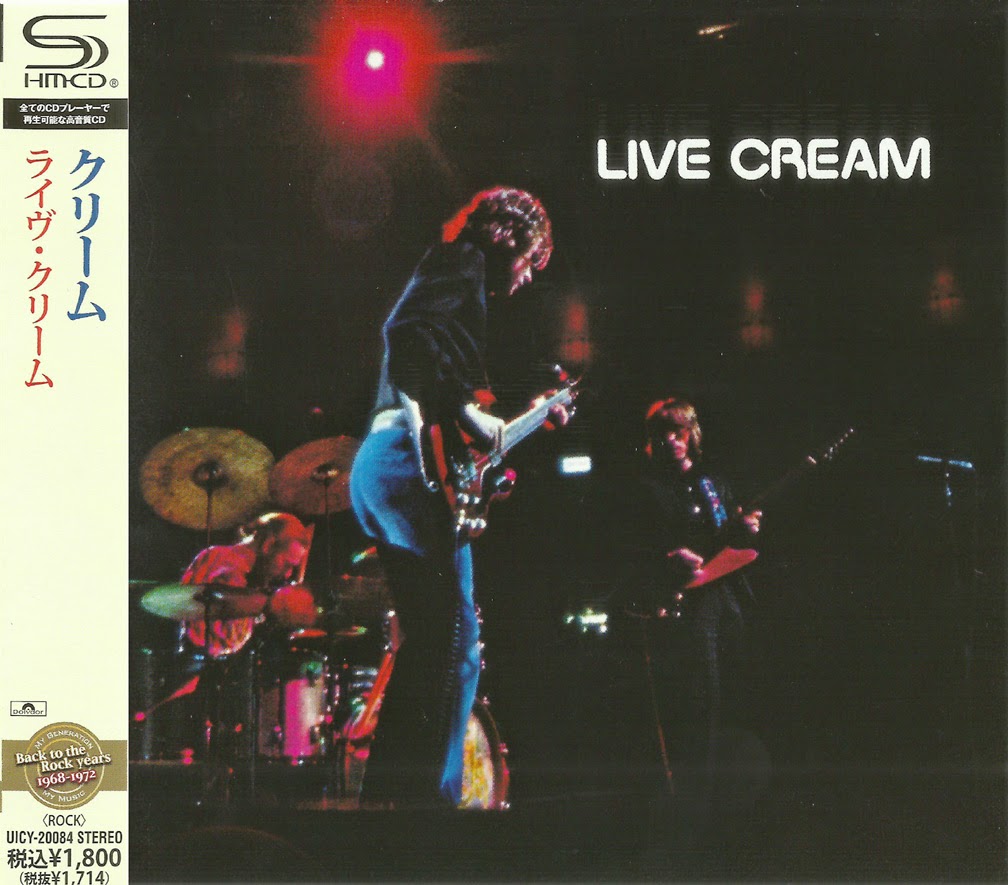 Rockasteria Cream Live Cream (196768 uk, superb heavy blues psych