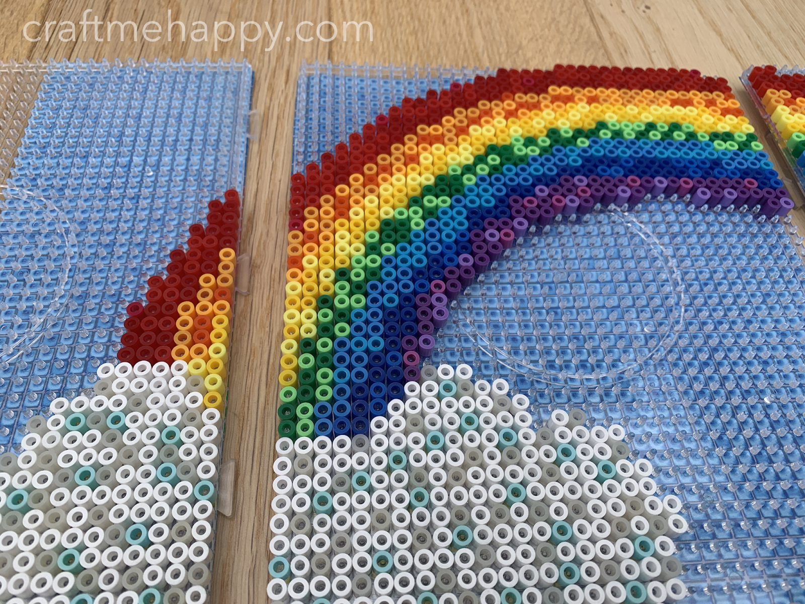 Hama Bead Rainbow Craft me Happy! Hama Bead Rainbow