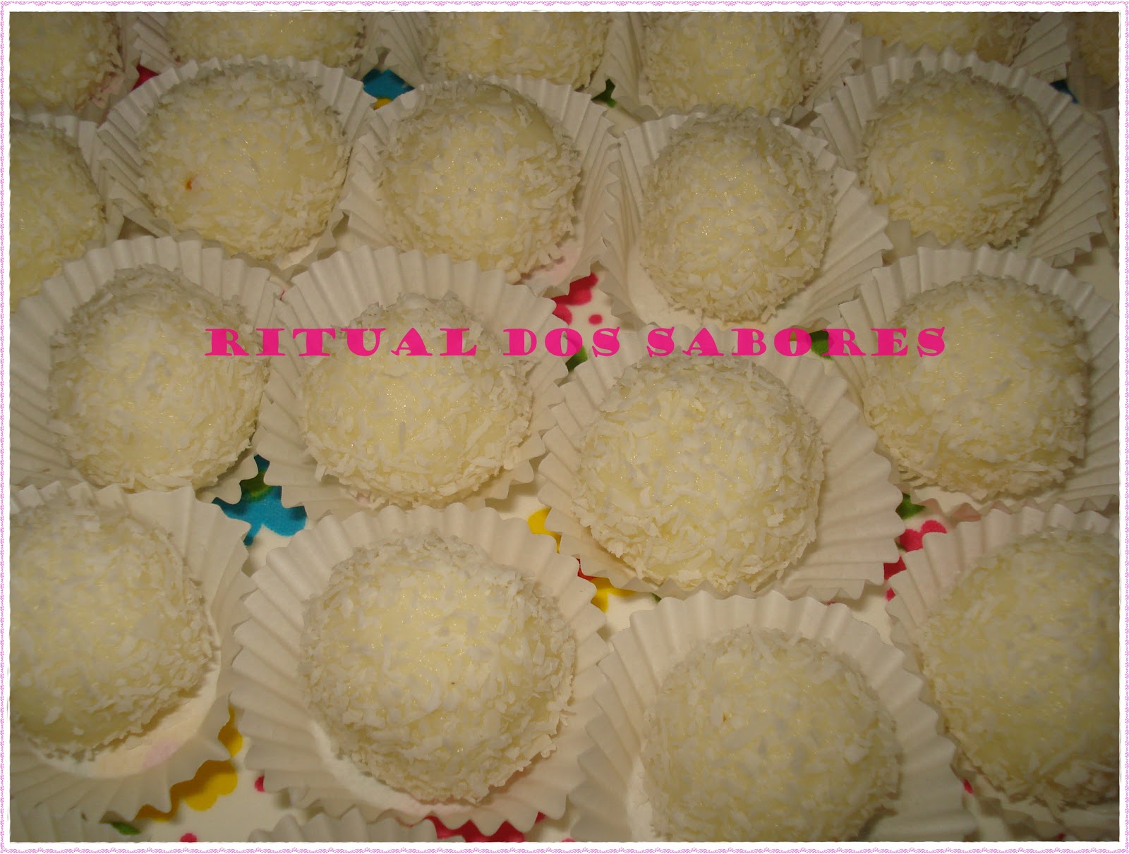 Ritual dos Sabores: Beijinhos de Coco