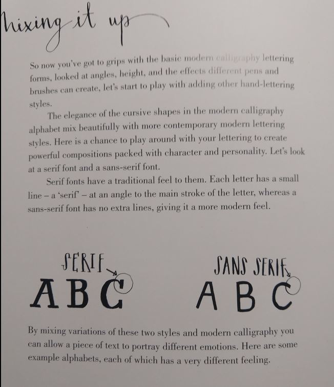 Modern Lettering A Guide To Modern Calligraphy And Hand Lettering by