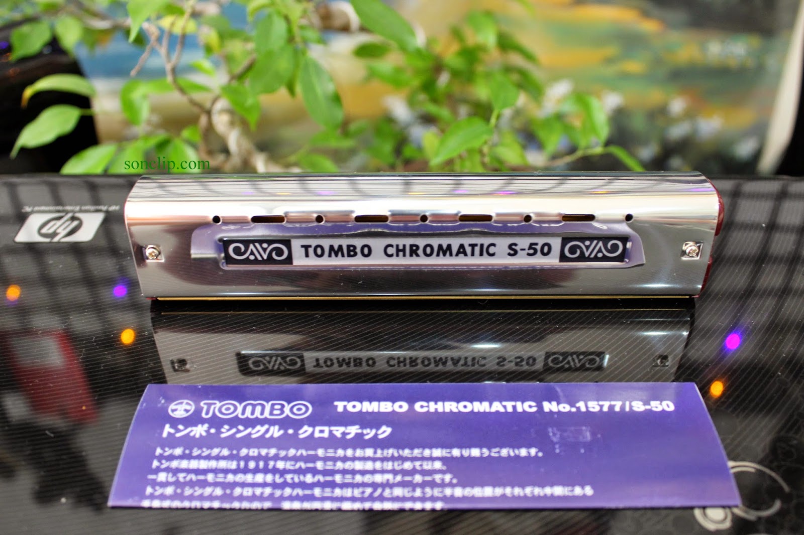 Kèn Harmonica - Tombo Chromatic Single S-50