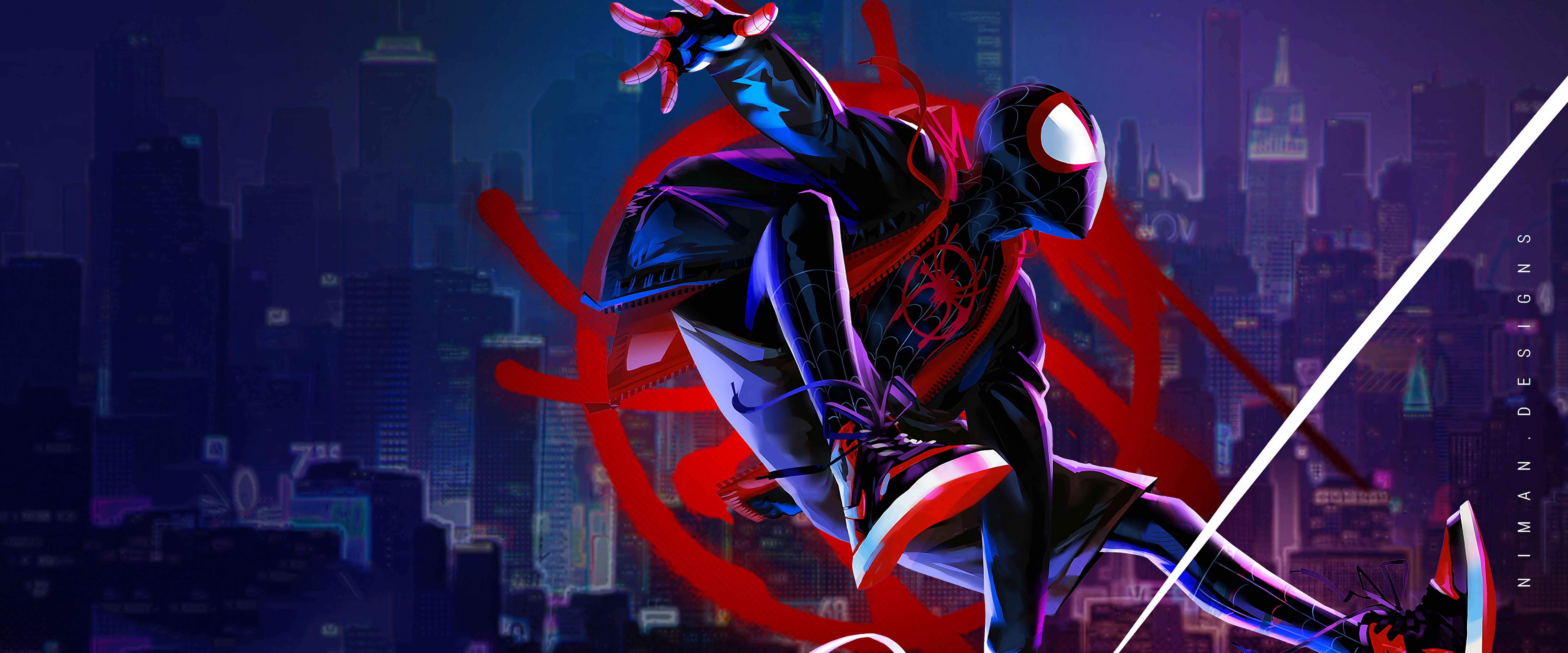 майлз моралес через вселенные 2. человек паук сквозь вселенные. человек-паук через вселенные мультфильм. майлз моралес 1920 1080. человек-паук: через вселенные / spider-man: into the spider-verse (2018).