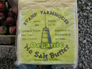 Evans' Farmhouse organic butter