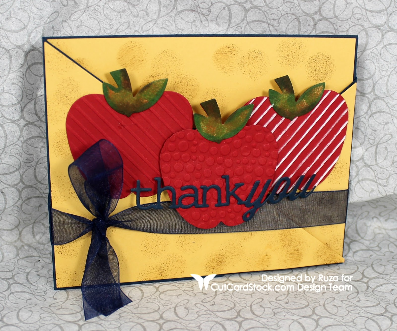 Combination Thank You Gift Card Holder