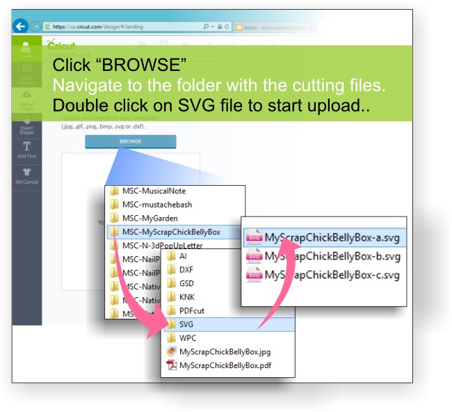 Download Tutorial How To Use Our Svgs With Cricut Design Space Myscrapchick SVG, PNG, EPS, DXF File