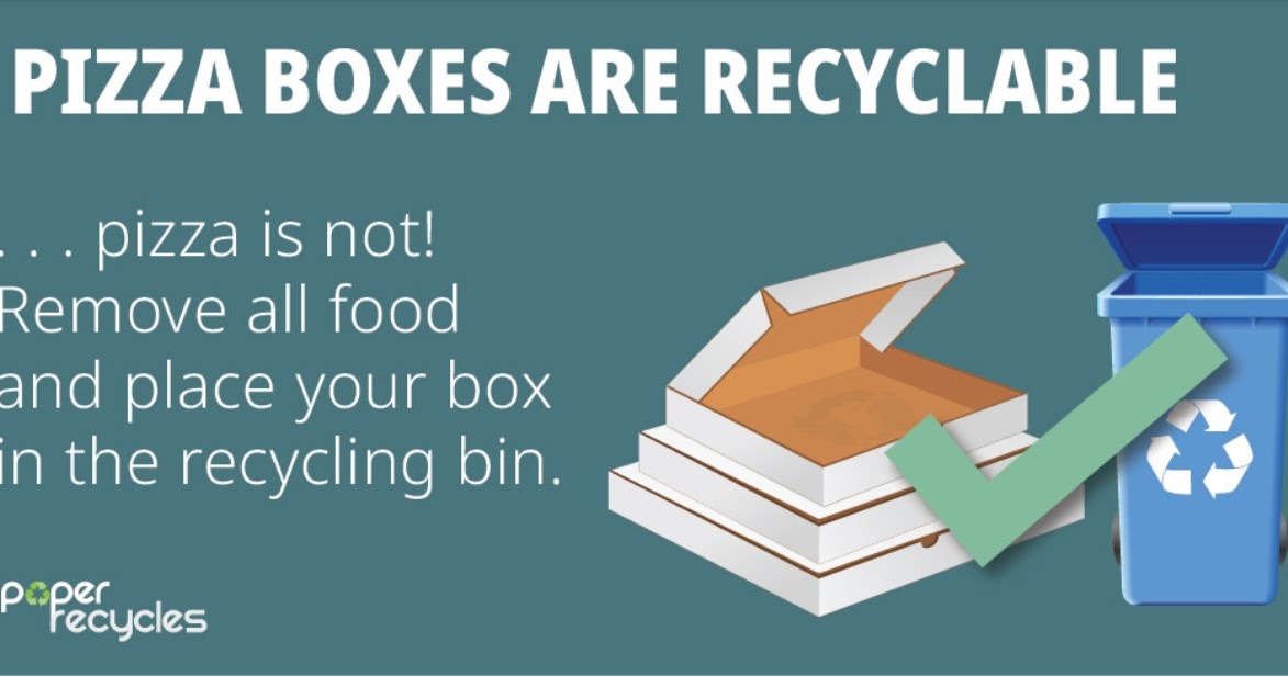Franklin Matters THE pizza box recycle story yes, it can be recycled